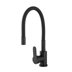 Bateria kuchenna zlewozmywakowa Flow Flex - Czarny Mat